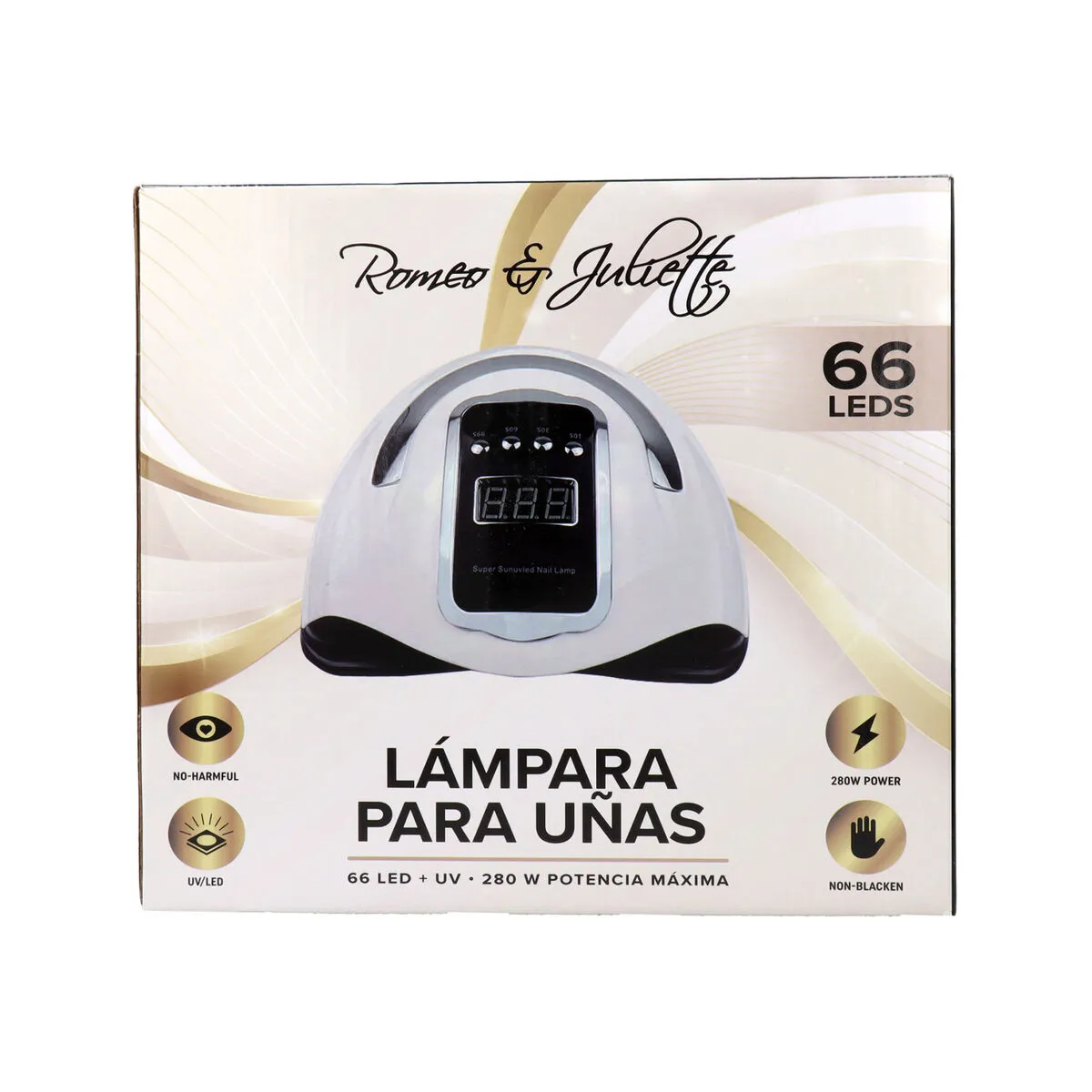 Lampada LED UV per Unghie Albi Pro 280 W Bianco