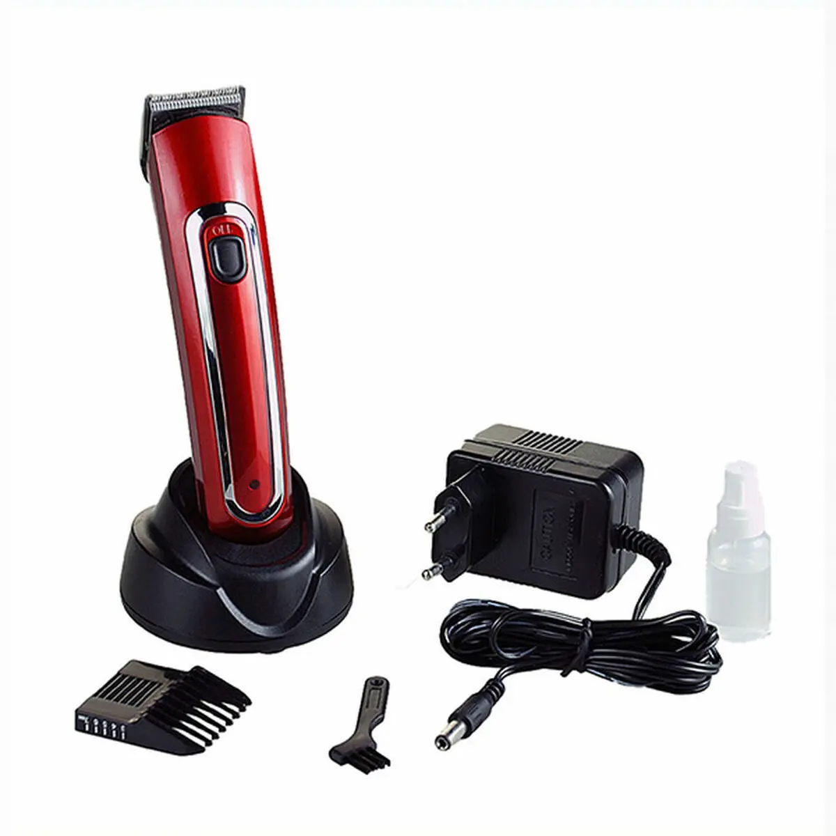 Rasoio per capelli Albi Pro Máquina Corte Rosso