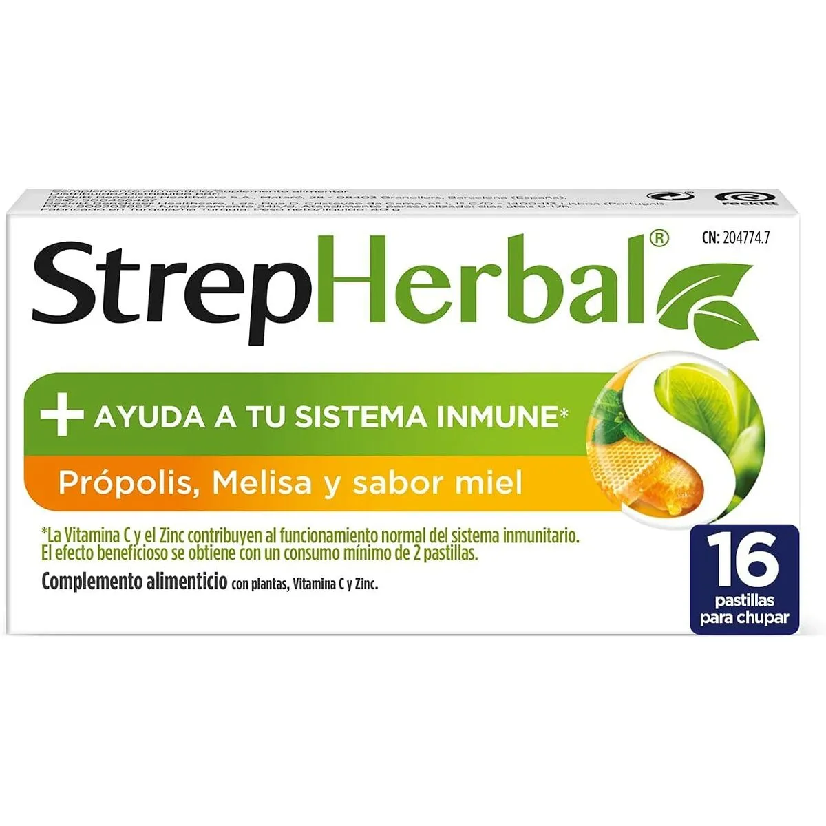 Integratore Alimentare Strepsils Strepherbal 16 Unità