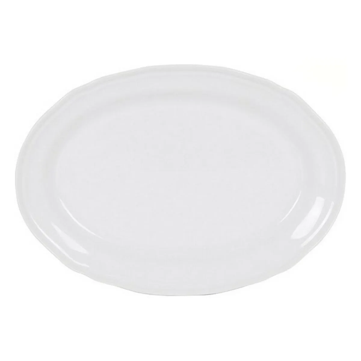 Teglia da Cucina Feuille Porcellana Bianco Ovale (28 x 20,5 cm)