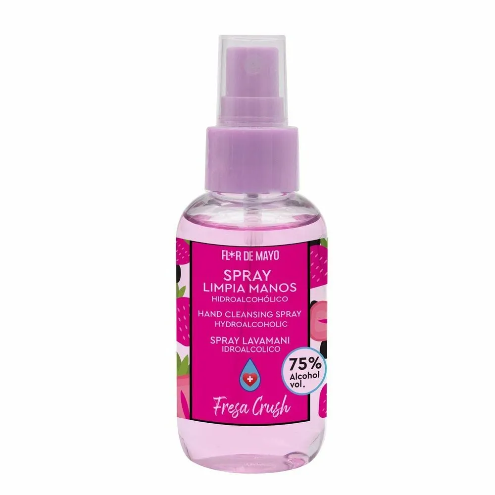 Gel Igienizzante Flor de Mayo Spray Fresa (100 ml)