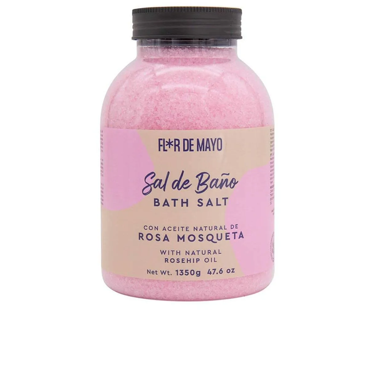 Sali da Bagno Flor de Mayo Sal De Baño Rosa Mosqueta 1,35 Kg