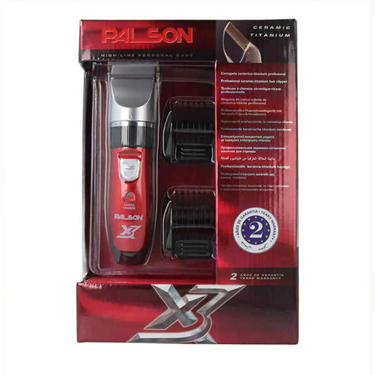 Rasoio per capelli Ceramic Titanium X3 Palson