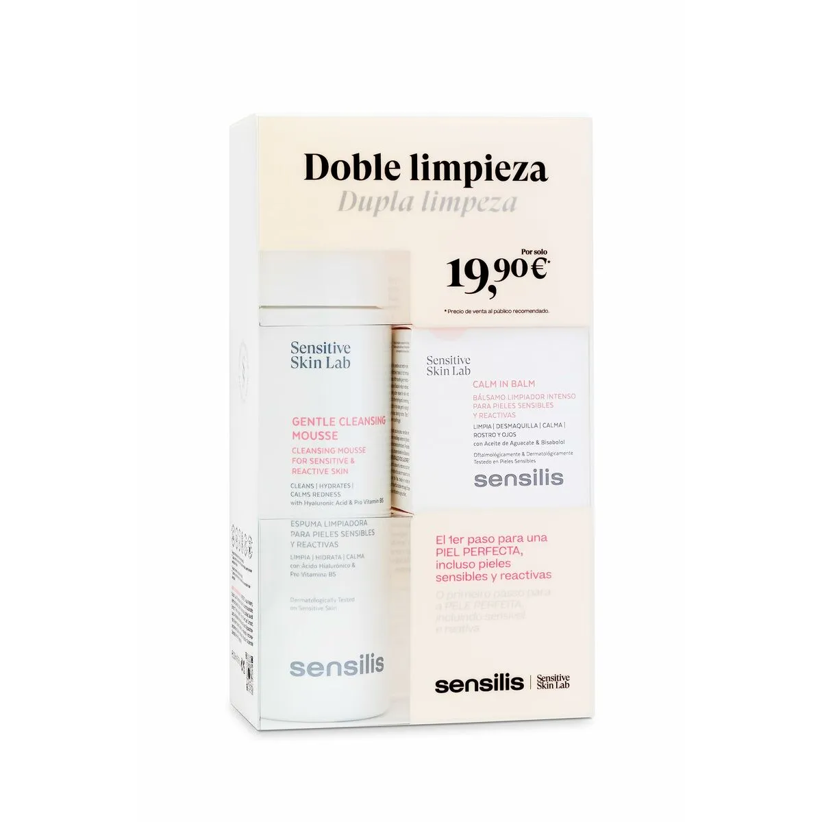 Set Cosmetica Sensilis Doble Limpieza 2 Pezzi