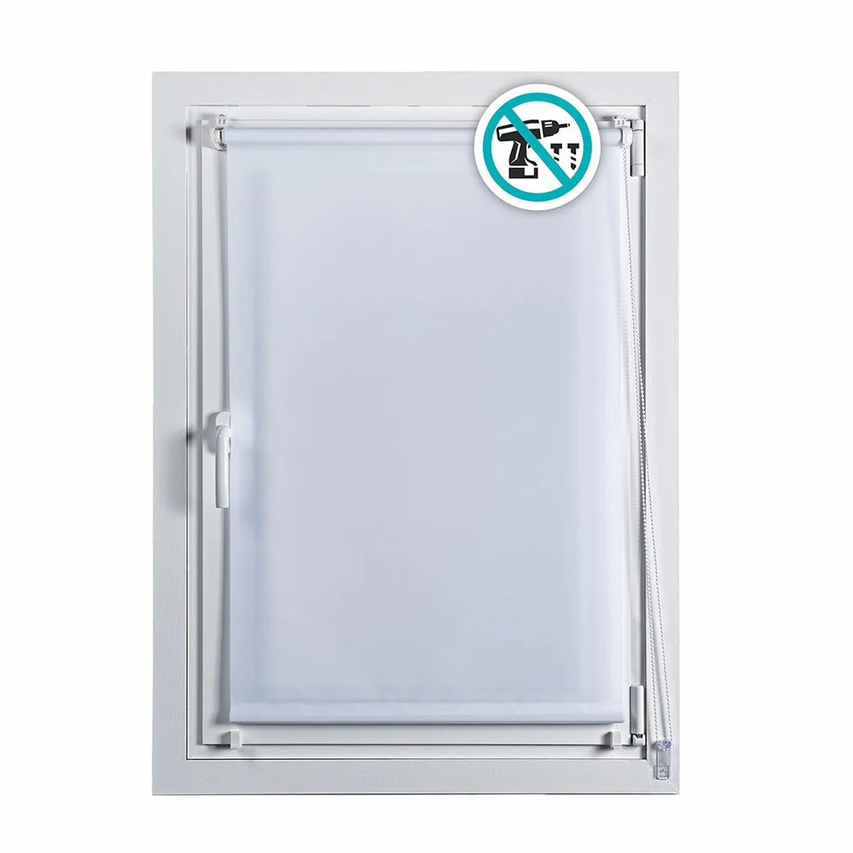 Store a rullo Stor Planet Clip&Fix Bianco (90 x 180 cm)