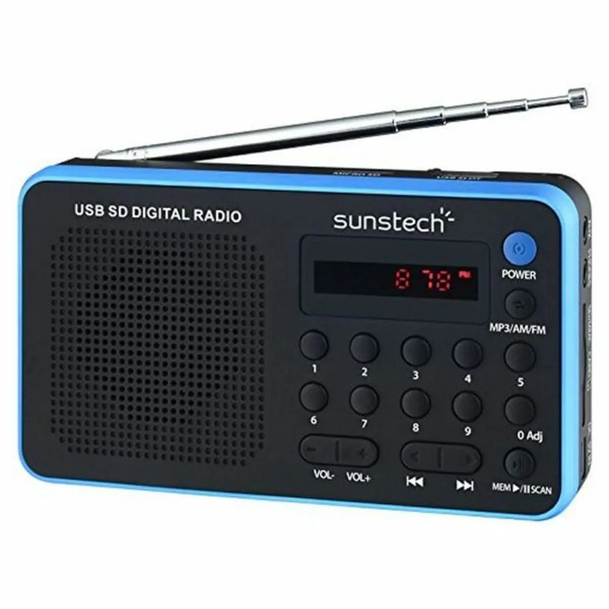 Radio Portatile Sunstech RPDS32BL