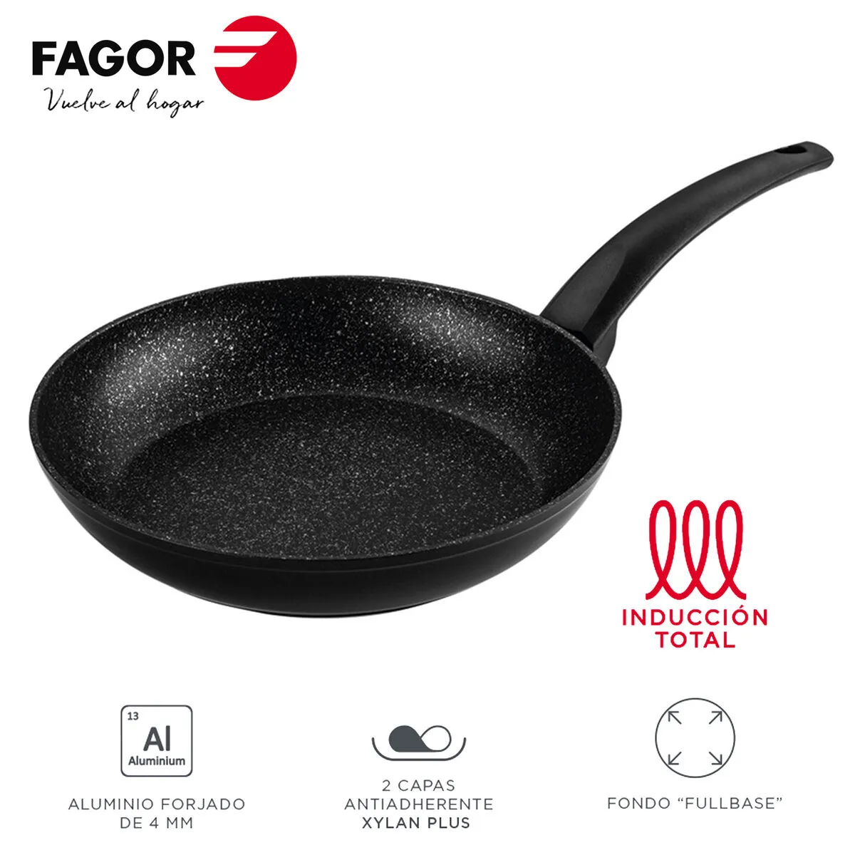 Padella Fagor VIVANT Nero Alluminio Ø 20 cm