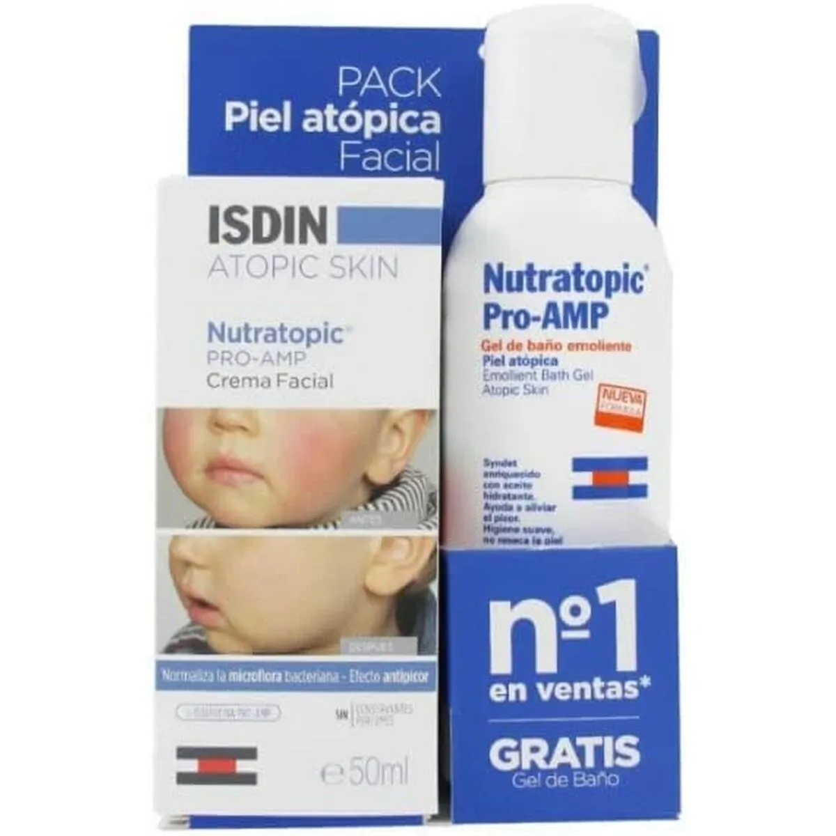 Cofanetto Cosmetica Bambini Isdin Nutratopic 2 Pezzi