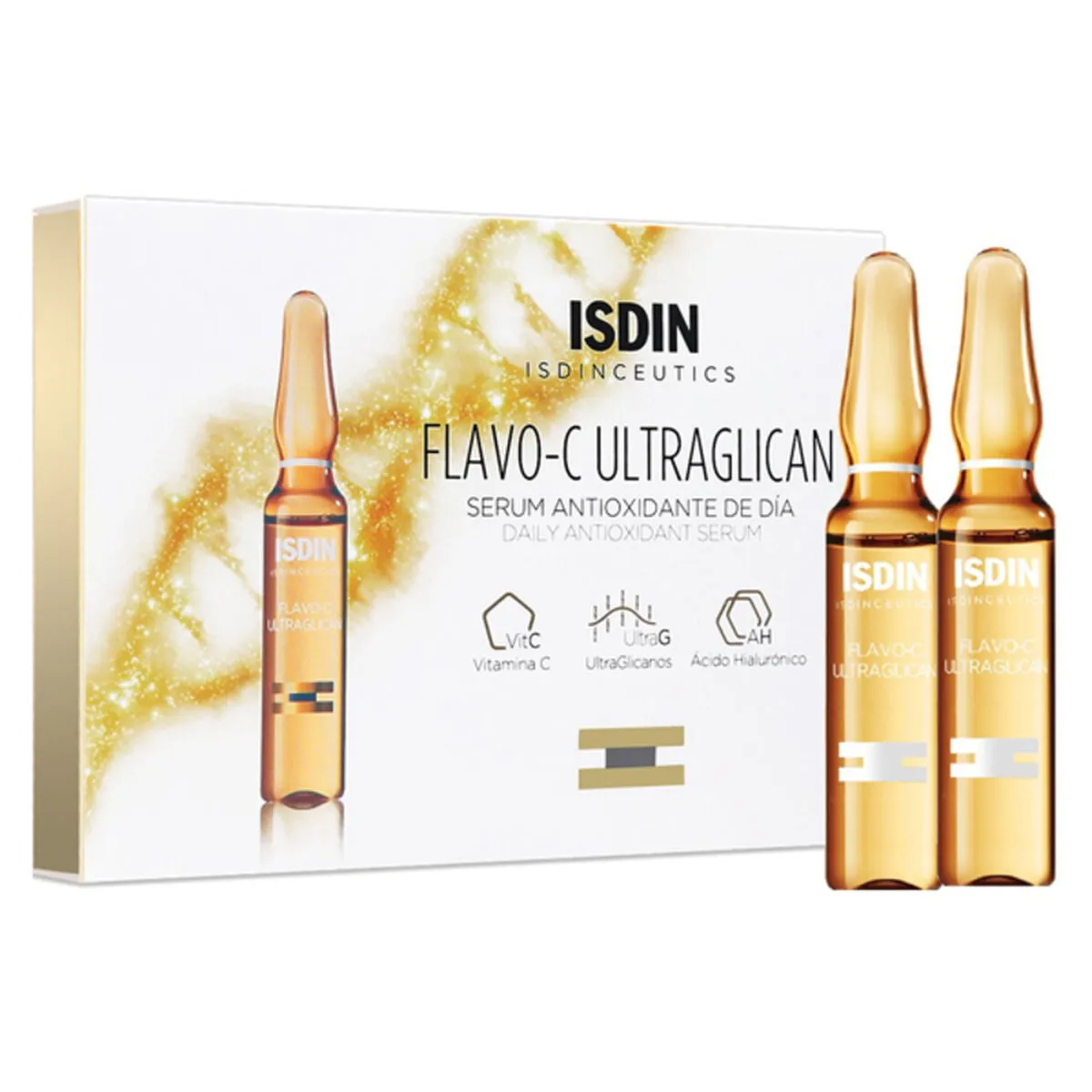 Siero Antiossidante Ultraglican Isdin Isdinceutics (10 uds) 2 ml