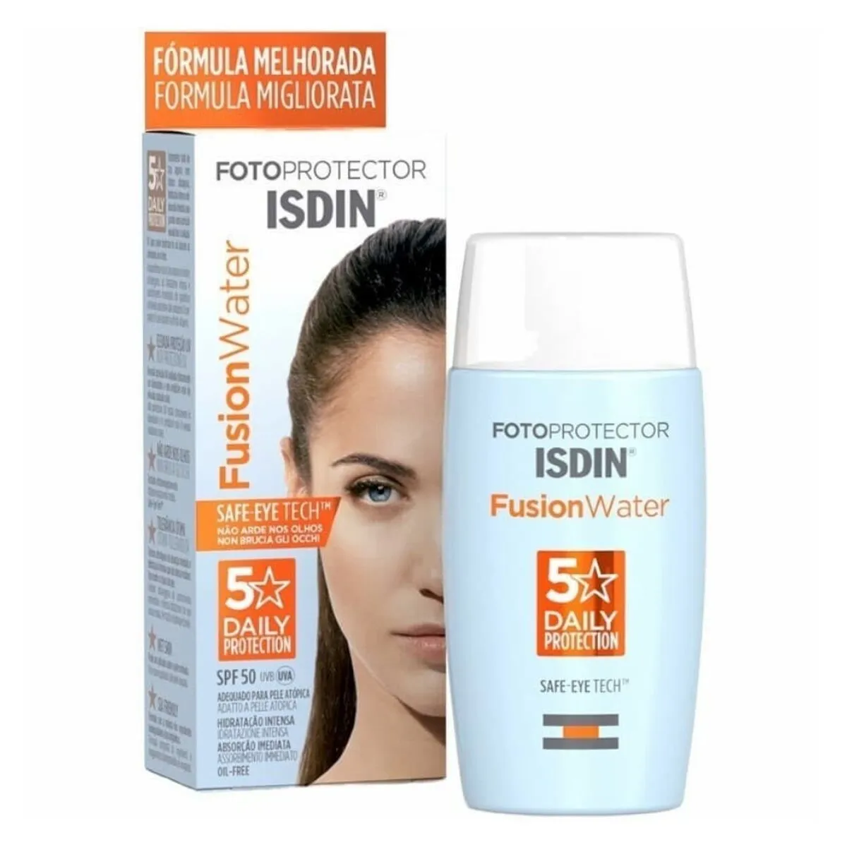 Protezione Solare Viso Isdin Fusion Water Spf 50 50 ml