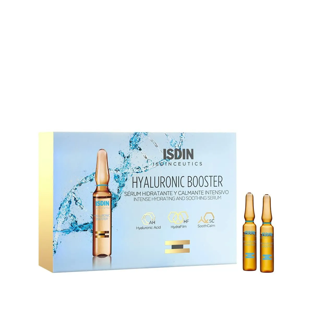 Fiale Isdin Isdinceutics Idratante Trattamento Viso (10 x 2 ml)