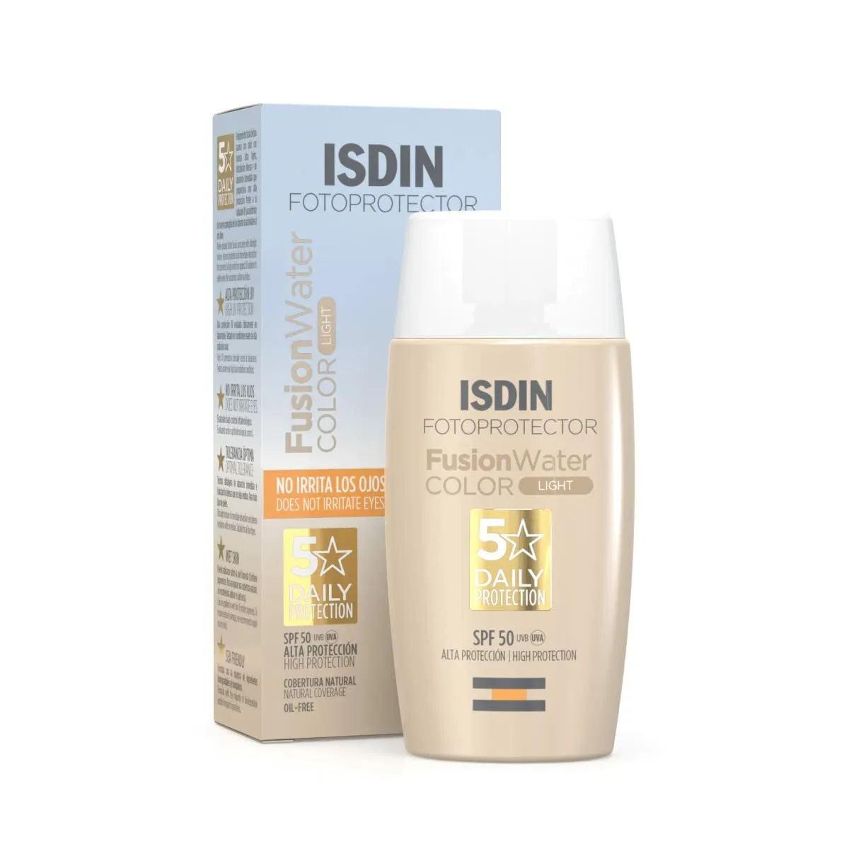 Protezione Solare Colorata Isdin Fotoprotector Chiaro Spf 50 50 ml