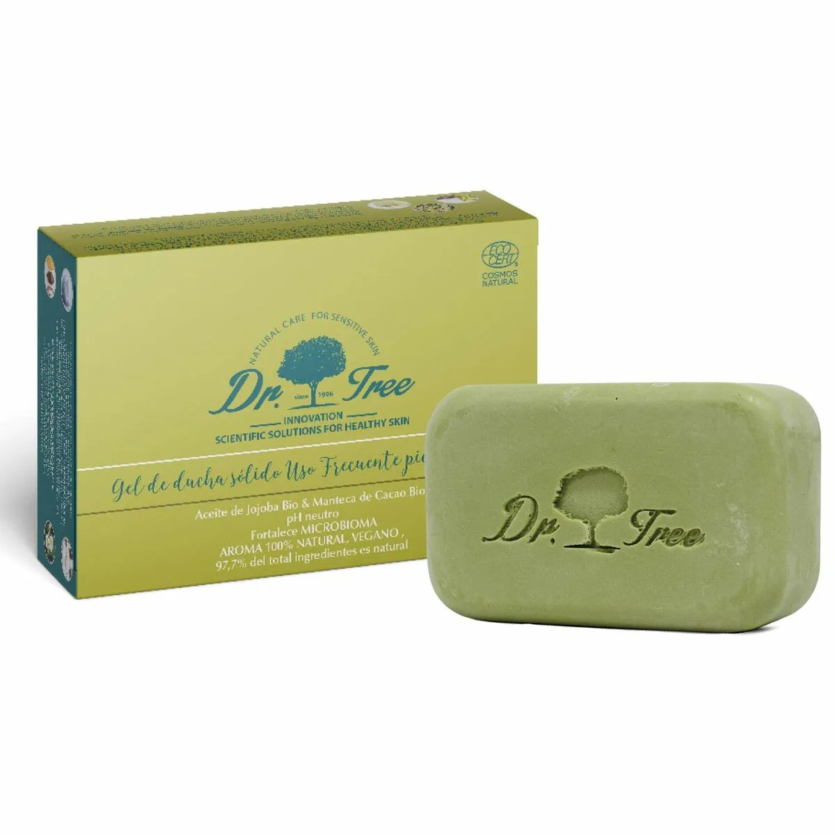 Gel Solido Dr. Tree   Pelle sensibile Uso quotidiano 120 g