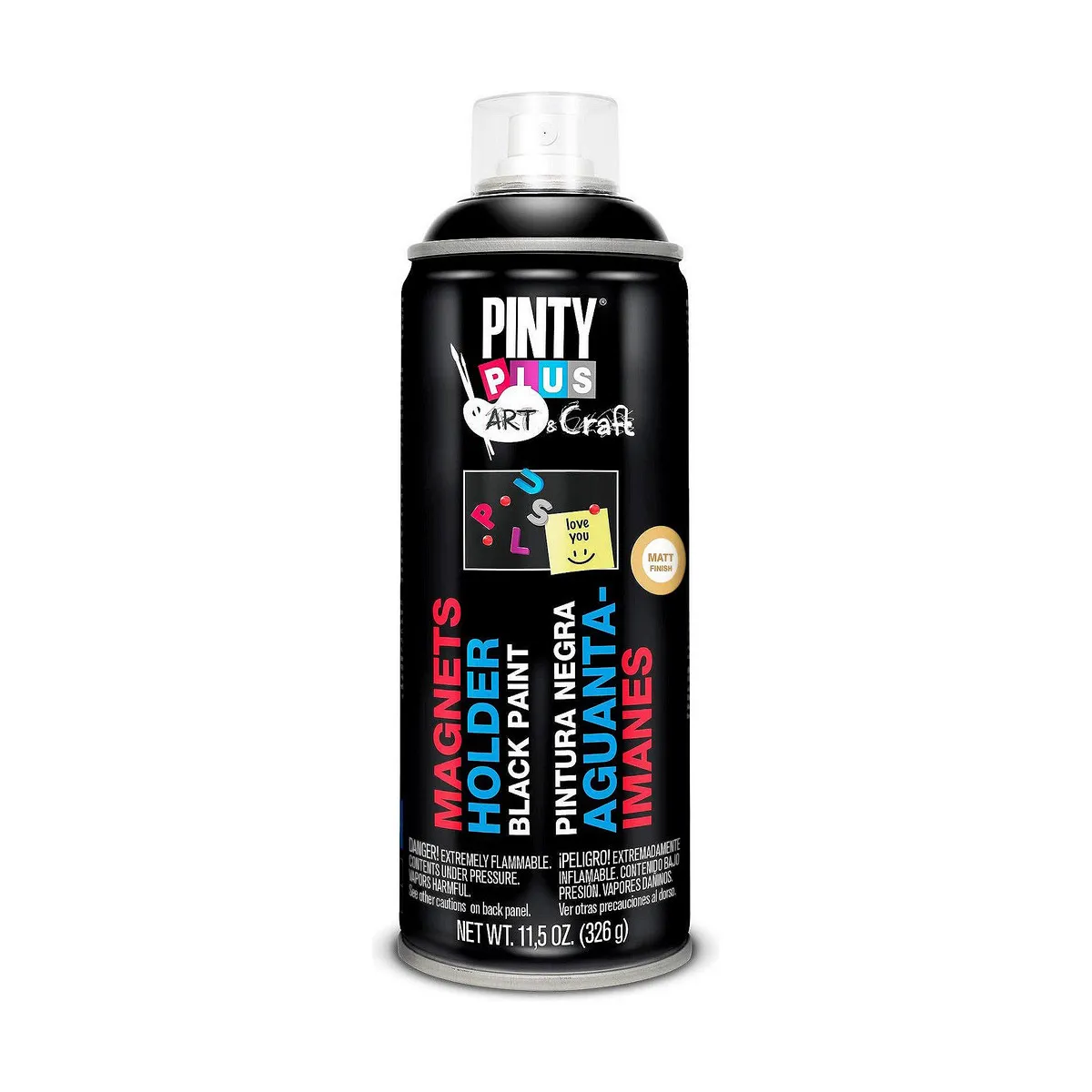 Vernice spray Pintyplus Art & Craft PI104 Nero Magnetica