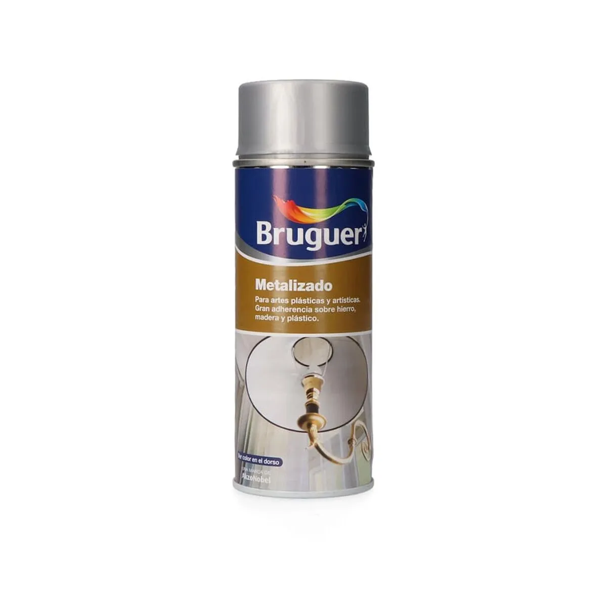 Vernice spray Bruguer 5198002 Metallizzato Argentato 400 ml