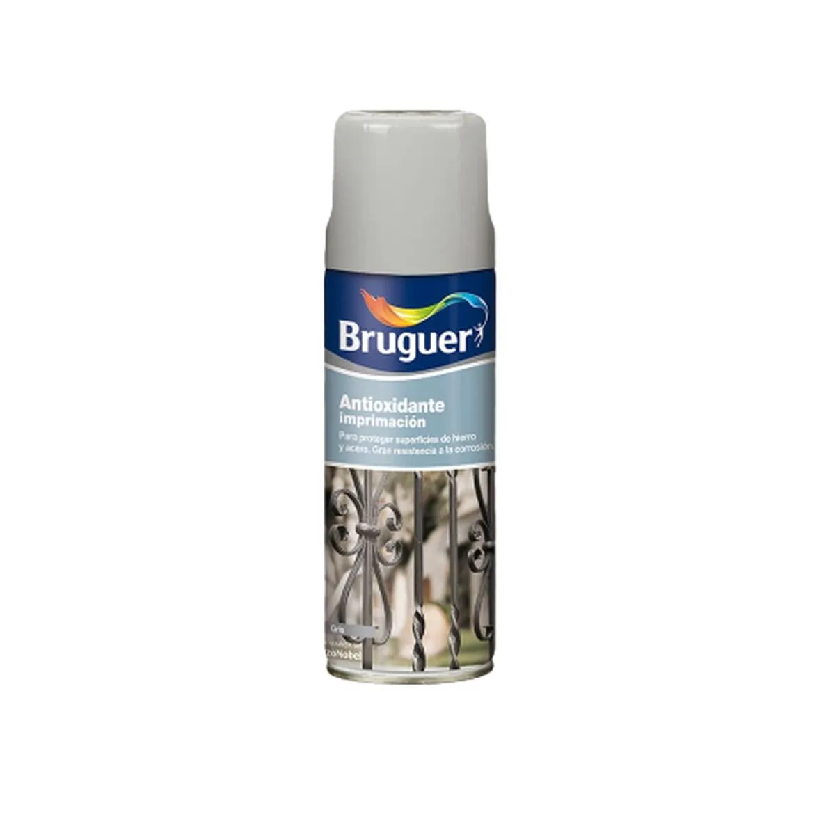 Smalto Antiossidante Bruguer 5198005 Spray Stampa Grigio 400 ml