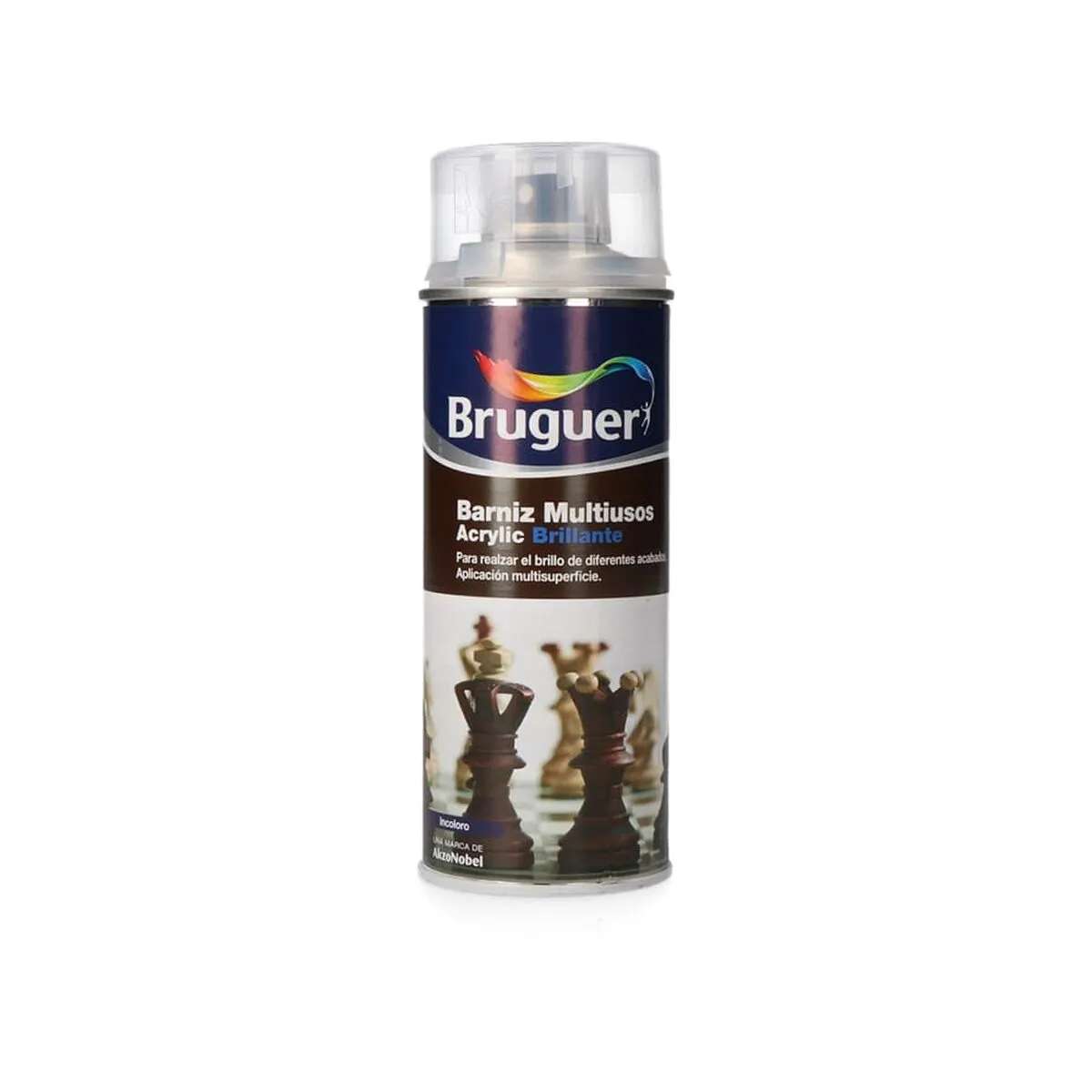 Vernice Spray Bruguer 5198006 Acrilico Multiuso 400 ml Incolore