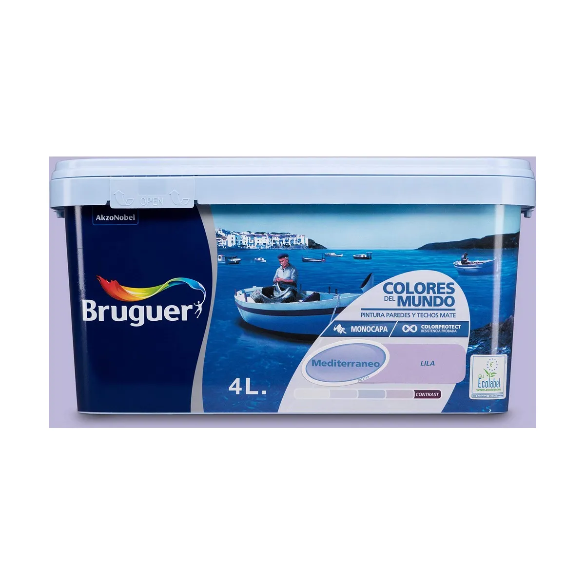 Pittura Bruguer Mediterraneo Lilla 4 L