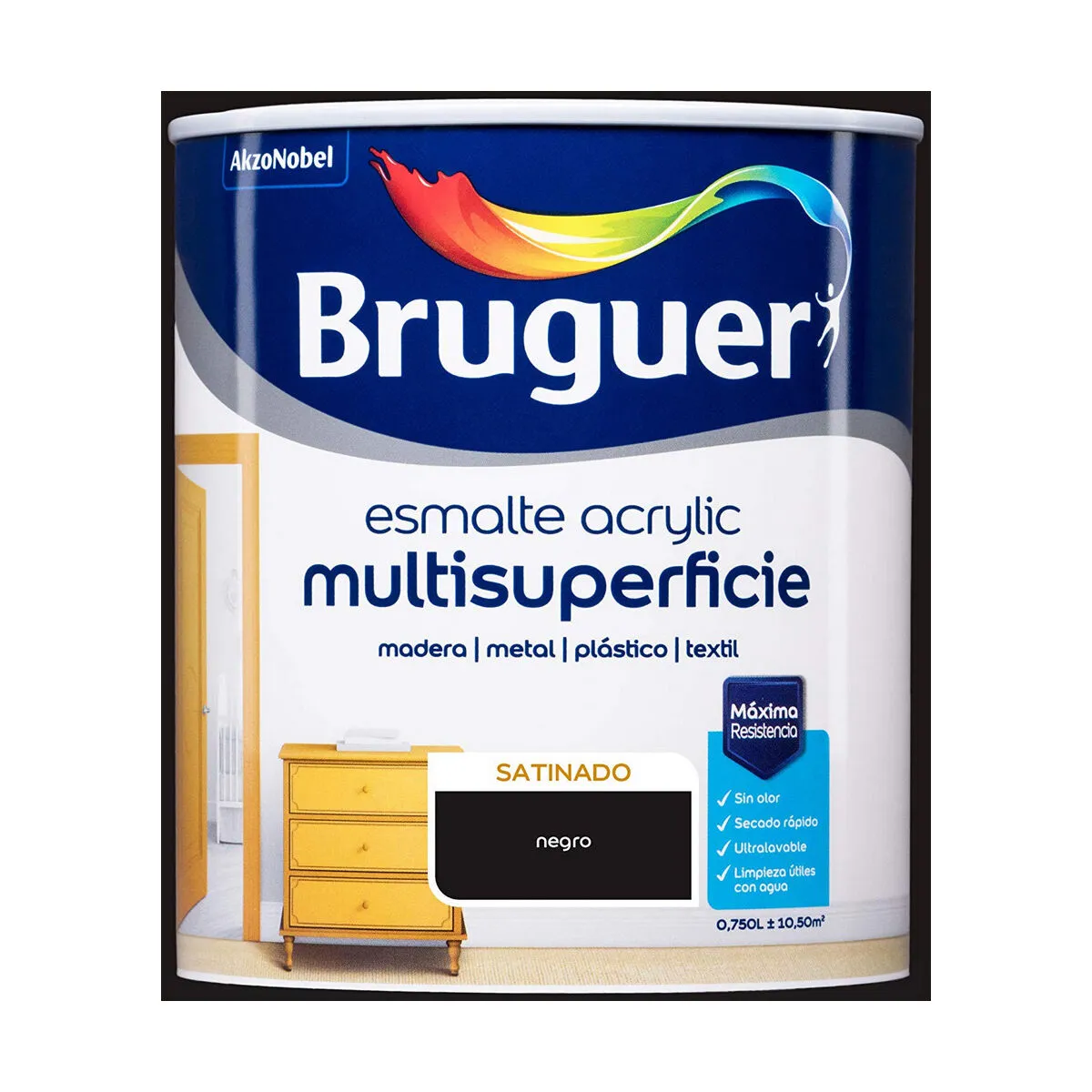 Vernice Bruguer 5057491 750 ml Smalto per finiture