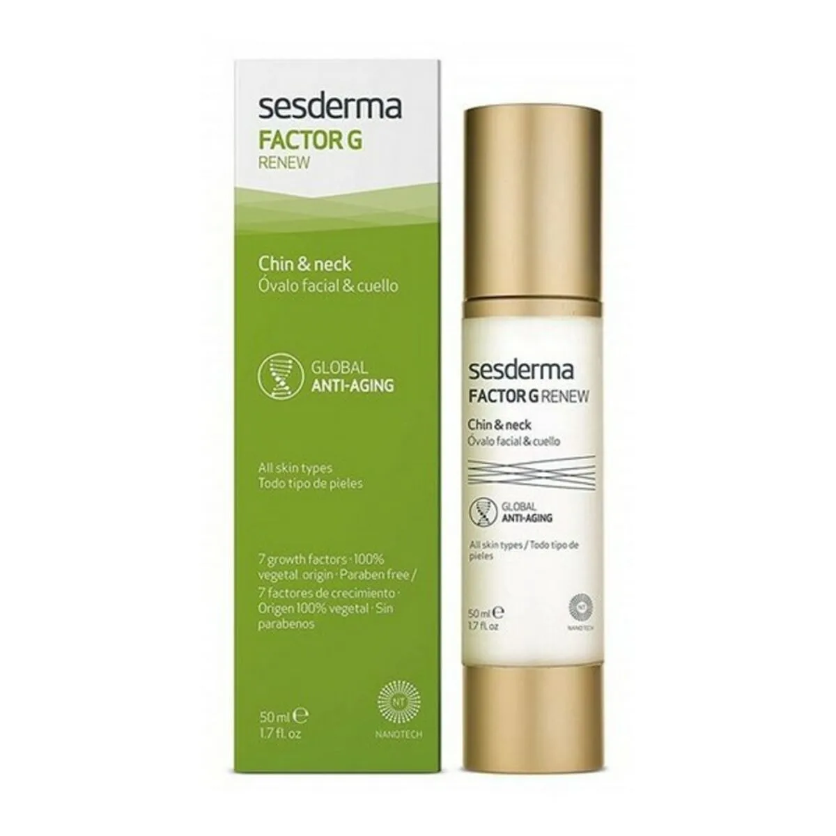 Crema Antietà Collo Factor G Renew Sesderma Factor G Renew (50 ml) 50 ml