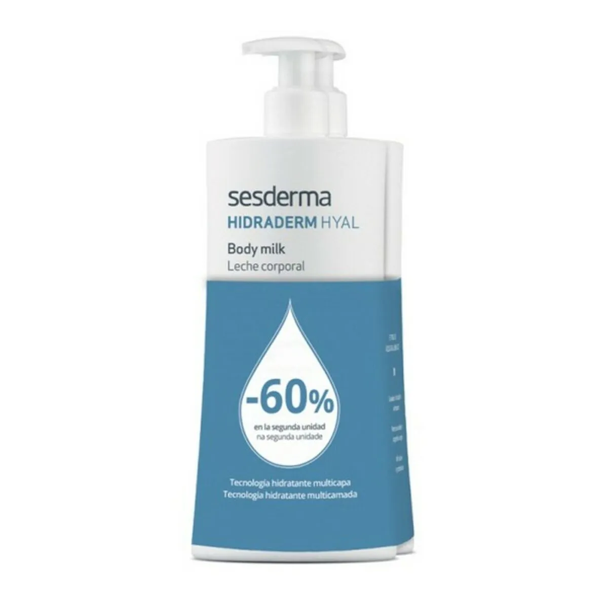 Crema Corpo Idratante Hidraderm Hyal Sesderma (2 uds)