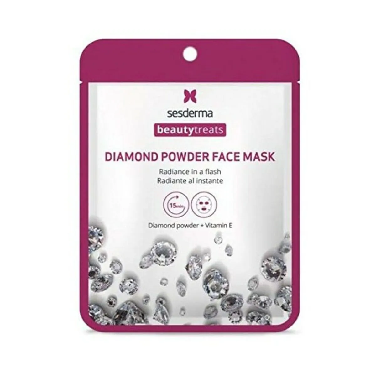 Maschera Viso Beauty Treats Diamond Powder Sesderma (22 ml)