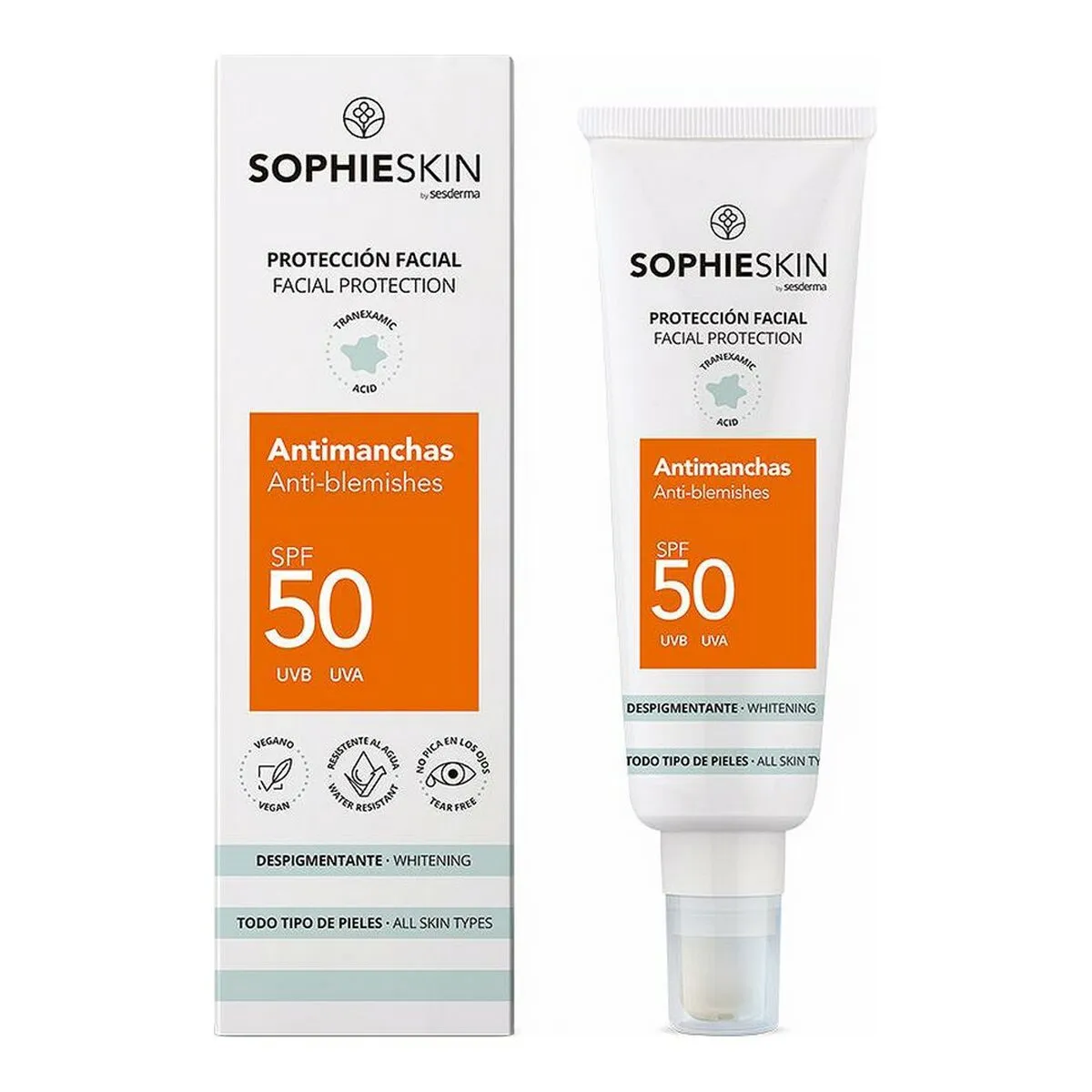 Fluido Solare Antimacchie Sophieskin Sophieskin Spf 50 50 ml