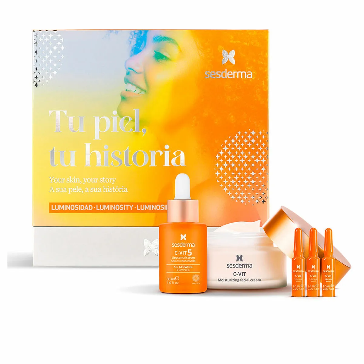 Set Cosmetica Unisex Sesderma Vit Liposomal Serum Lote 3 Pezzi