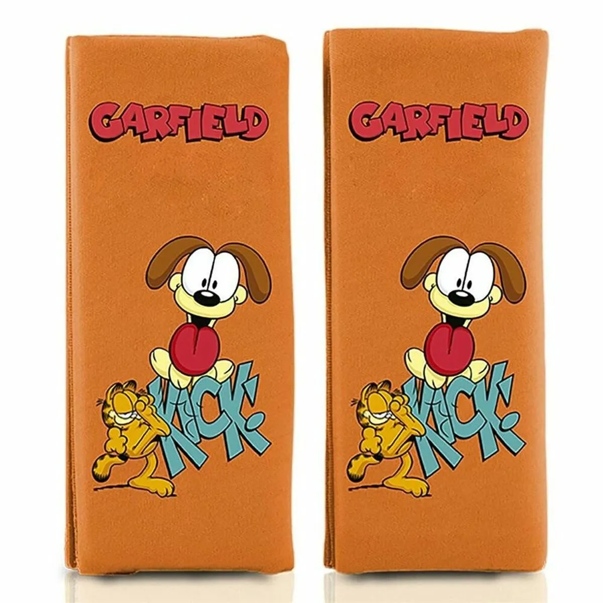 Cuscinetti per Cinture di Sicurezza GAR101 Arancio Garfield