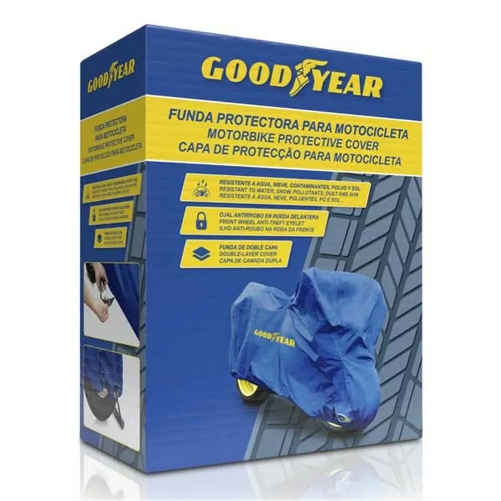 Copertura per moto Goodyear GOD7023 XXL Azzurro