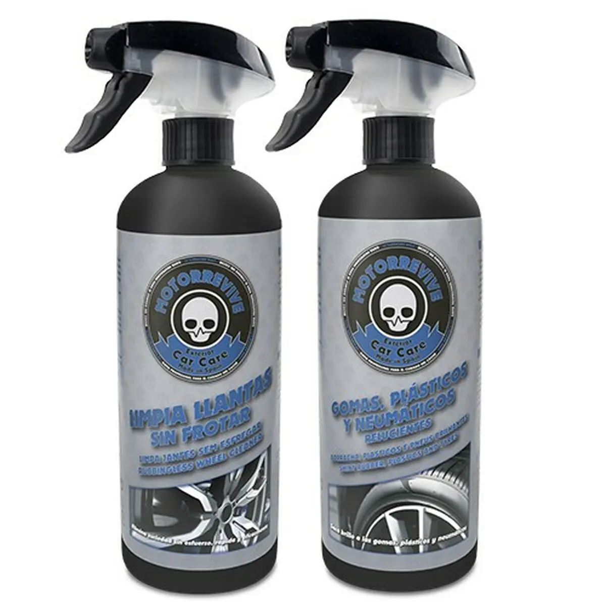 Kit per Cleaning & Storage Motorrevive ZMRV0003 2 Pezzi Pulitore per pneumatici Pulisci Ruote