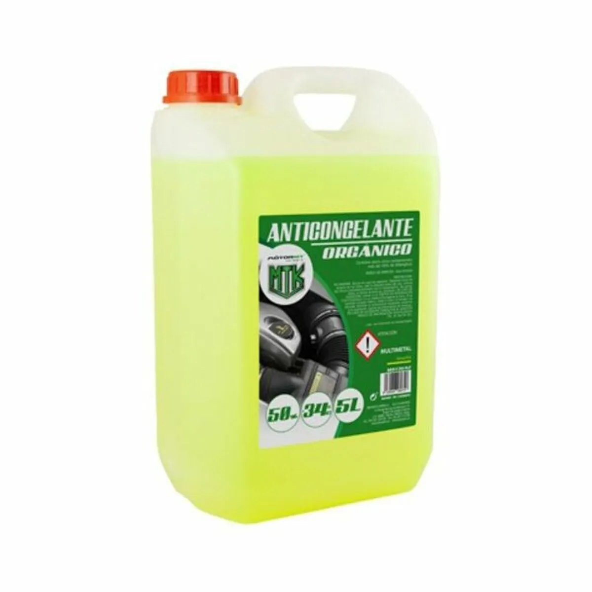 Antigelo Motorkit 50% Giallo (5 L)