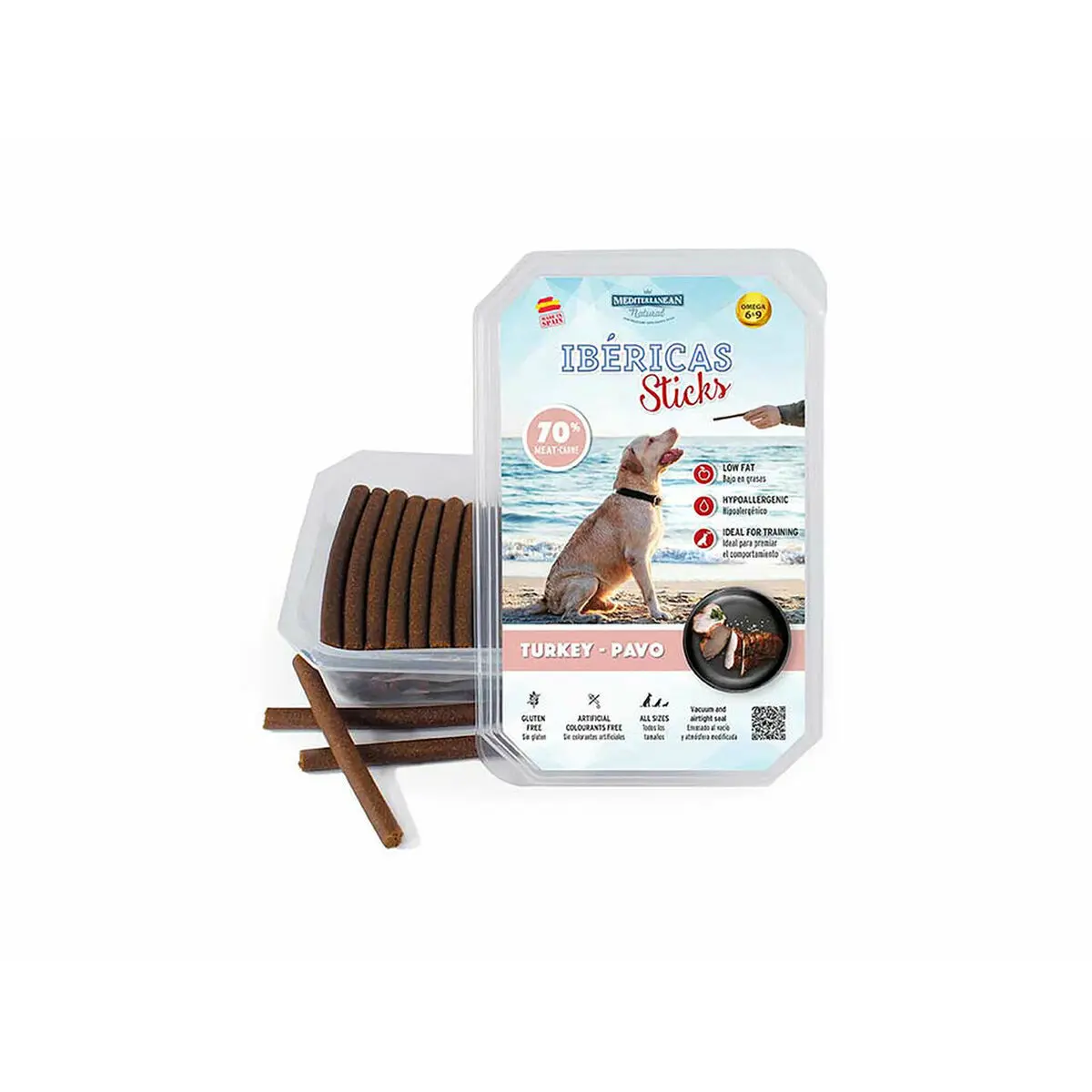 Snack per Cani Mediterranean Natural Tacchino 350 g