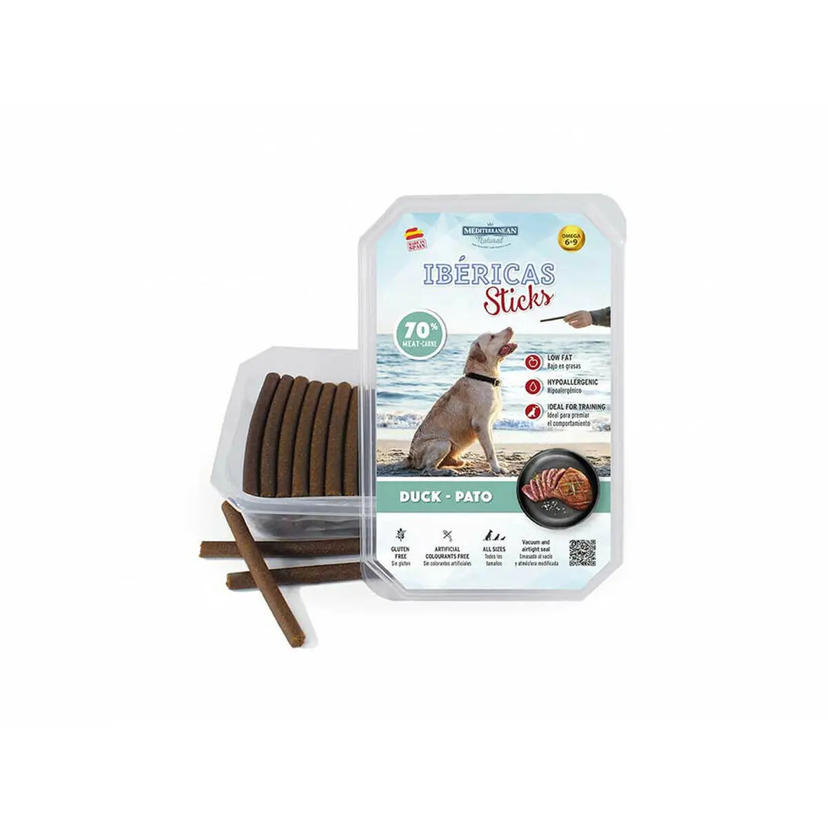 Snack per Cani Mediterranean Natural Anatra 350 g