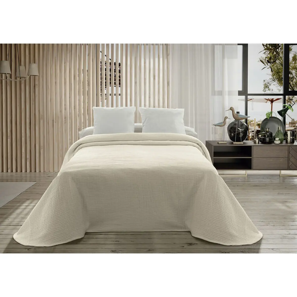 Trapunta Hosteline PALMA Beige Singolo