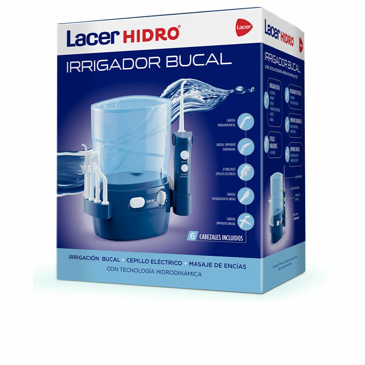 Idropulsore Dentale Lacer Hidro Azzurro