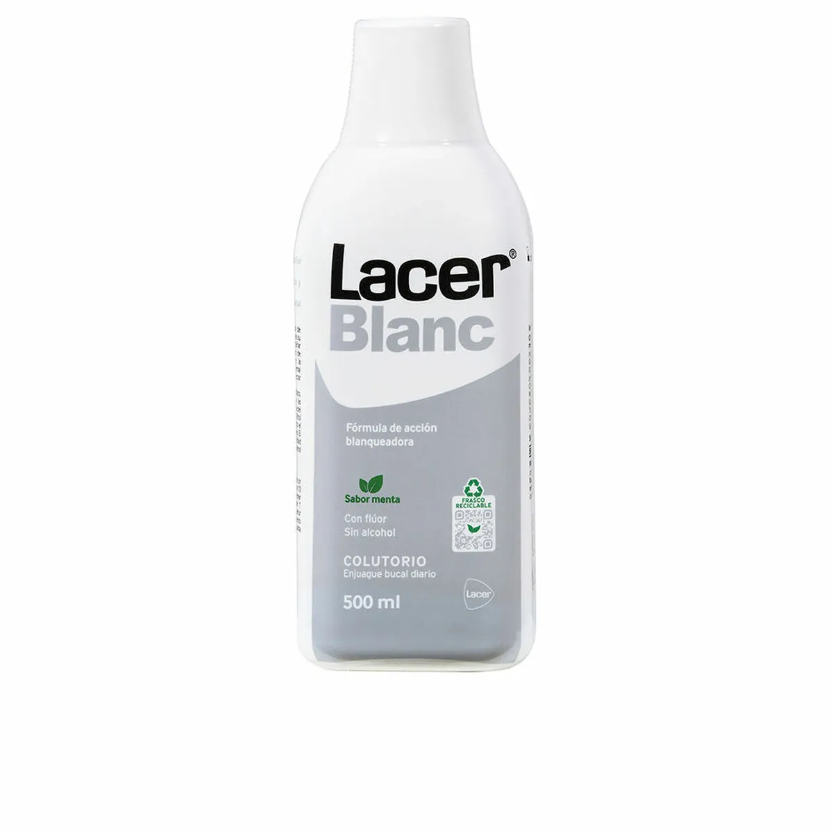 Colluttorio Lacer Lacerblanc Sbiancante Menta 500 ml