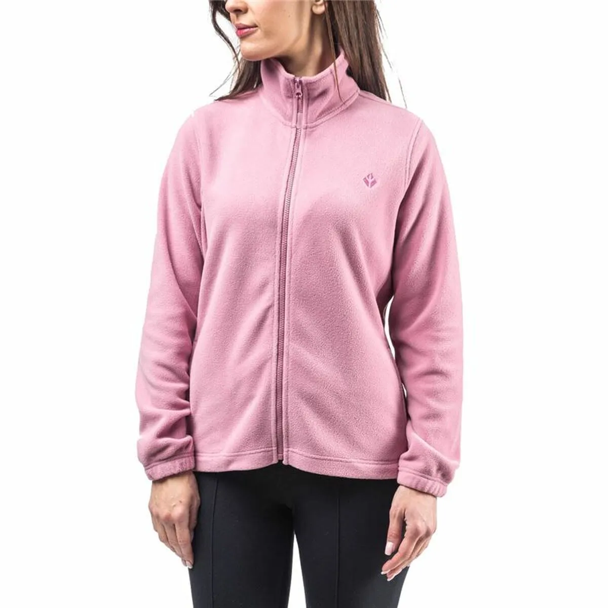 Maglia in Pile Alphaventure Bisuecia Orchid Rosa scuro Donna