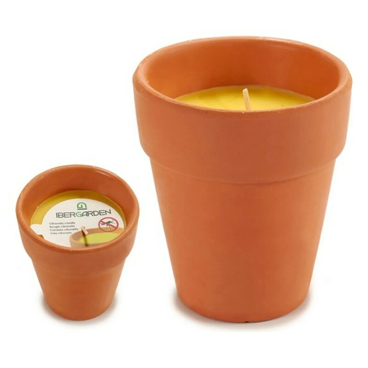 Candela 8430852241382 Citronella 8 x 8 x 8 cm