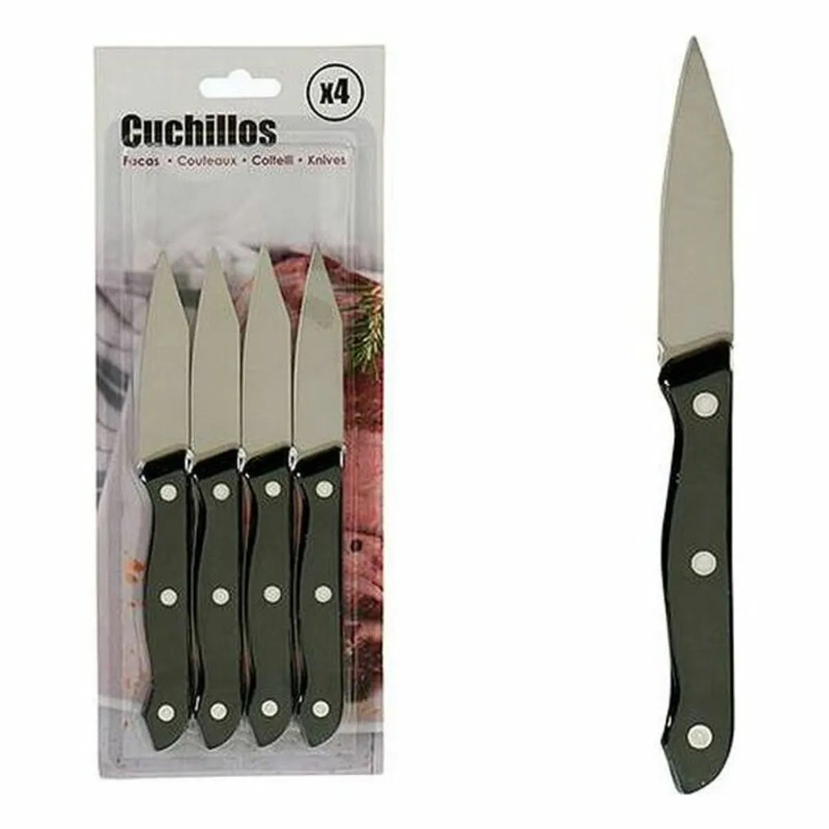 Coltello Spelucchino (4 pcs) (1,5 x 28 x 11 cm)