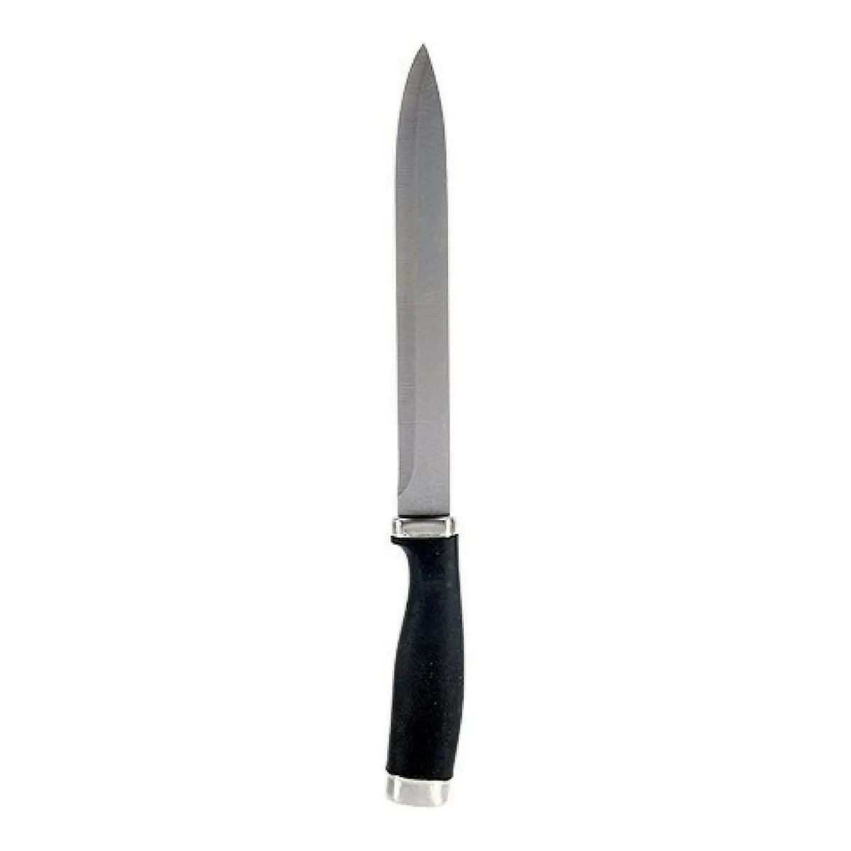 Coltello da Cucina Acciaio inossidabile Argentato Nero Plastica