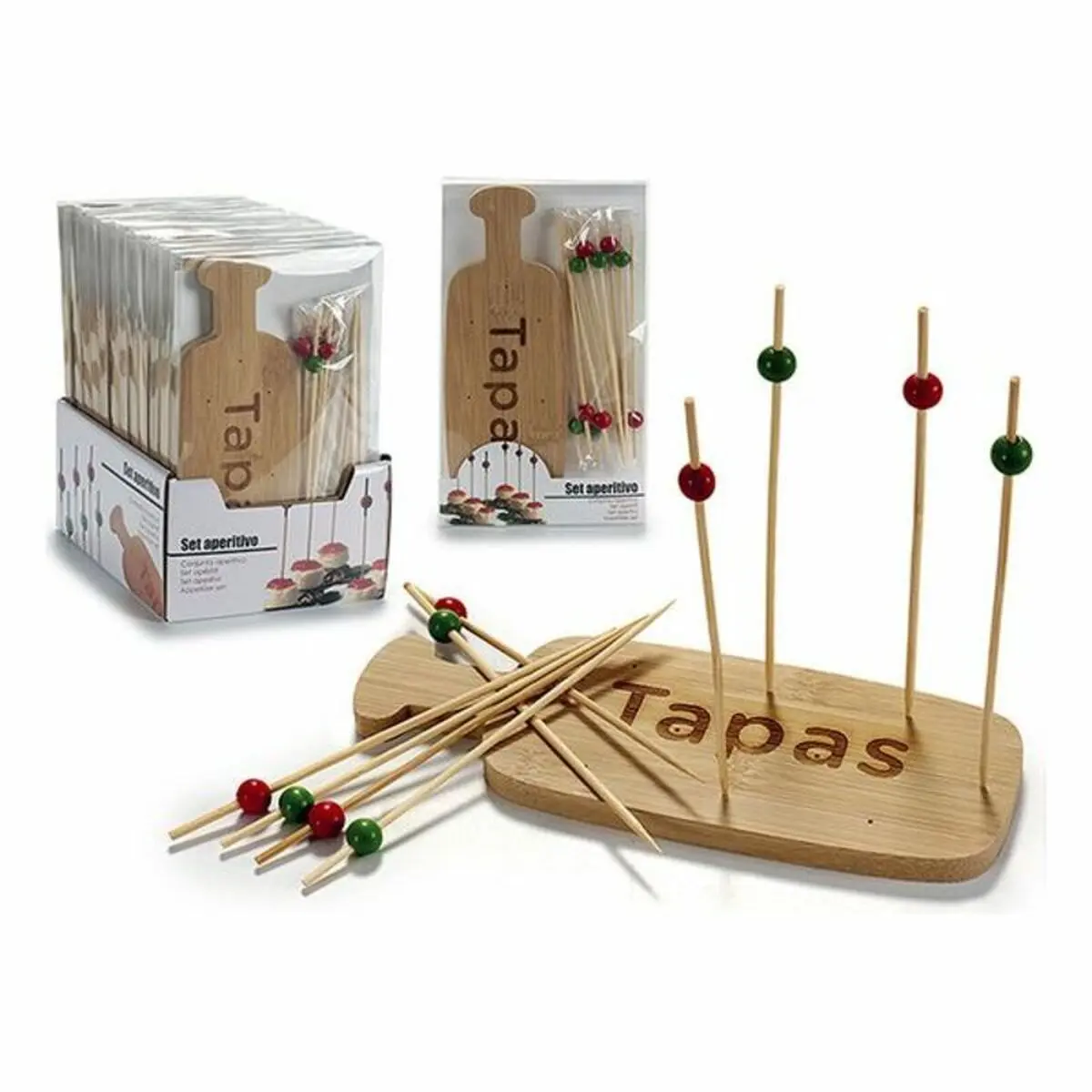 Set da Aperitivo 53320 Marrone (11 pcs)