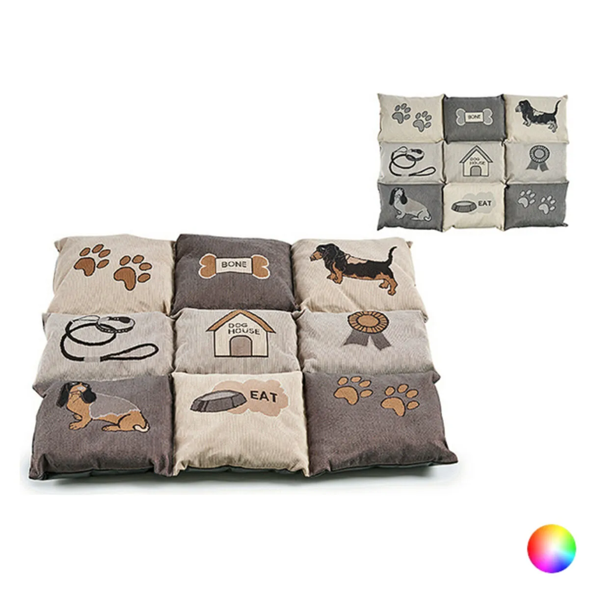 Letto per animali domestici 56 x 7,5 x 80 cm