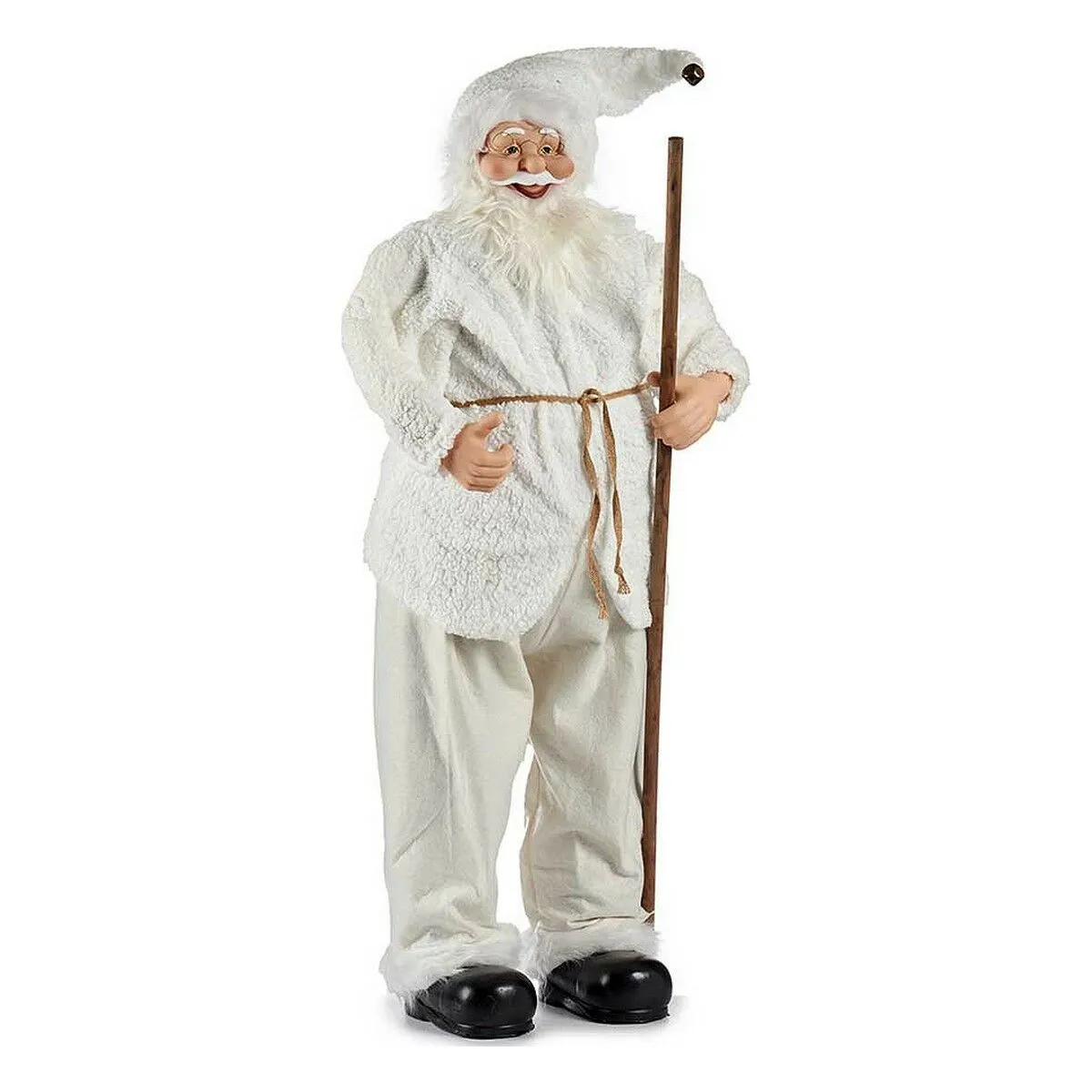 Babbo Natale Bianco Plastica 40 x 120 x 49 cm