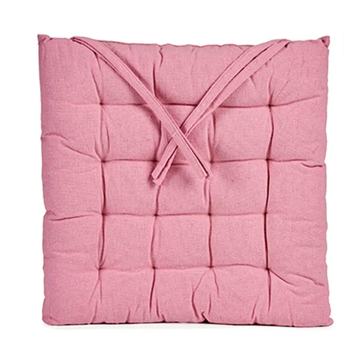 Cuscino per sedie 40 x 5,5 x 40 cm Rosa