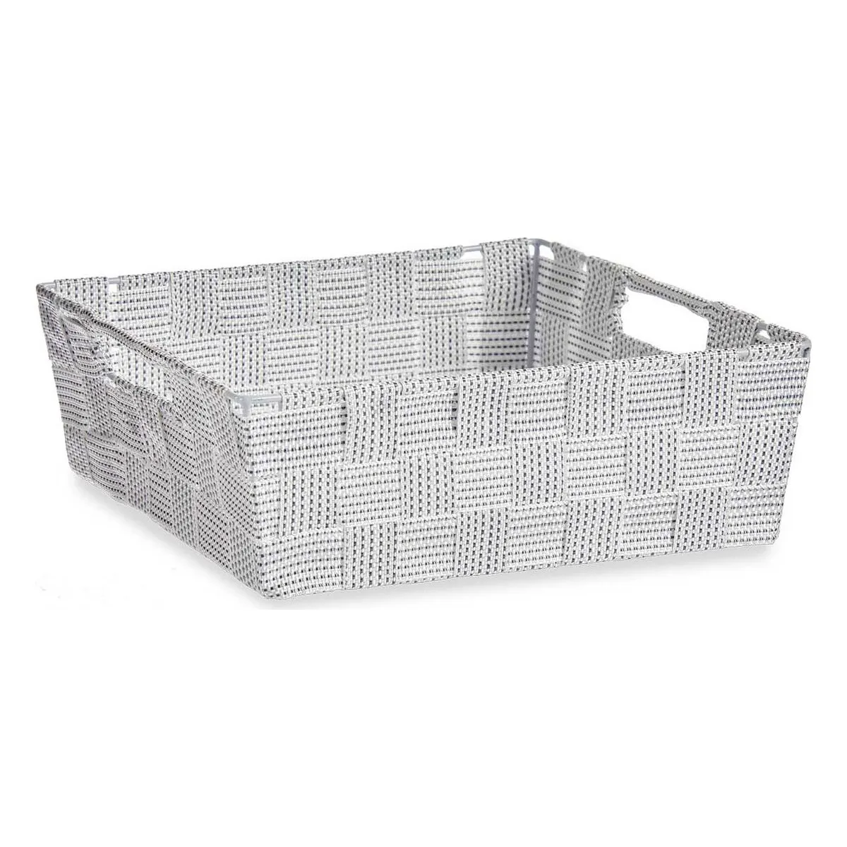 Cestino 23 x 8 x 27 cm Bianco 3 L