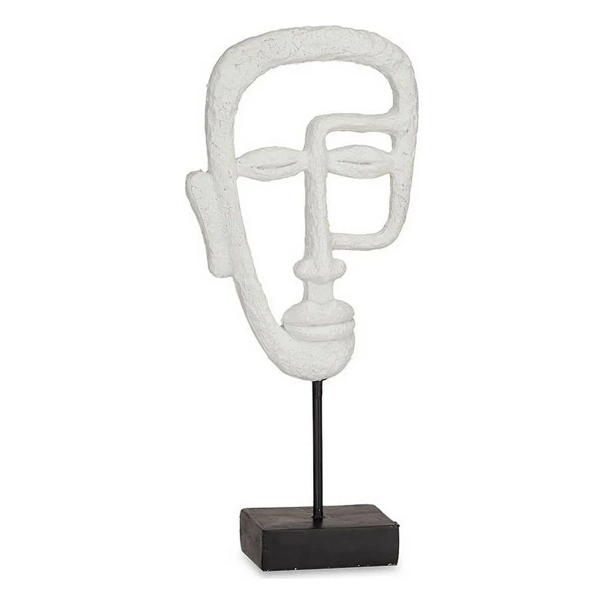 Statua Decorativa Viso Bianco Poliresina (19,5 x 38 x 10,5 cm)