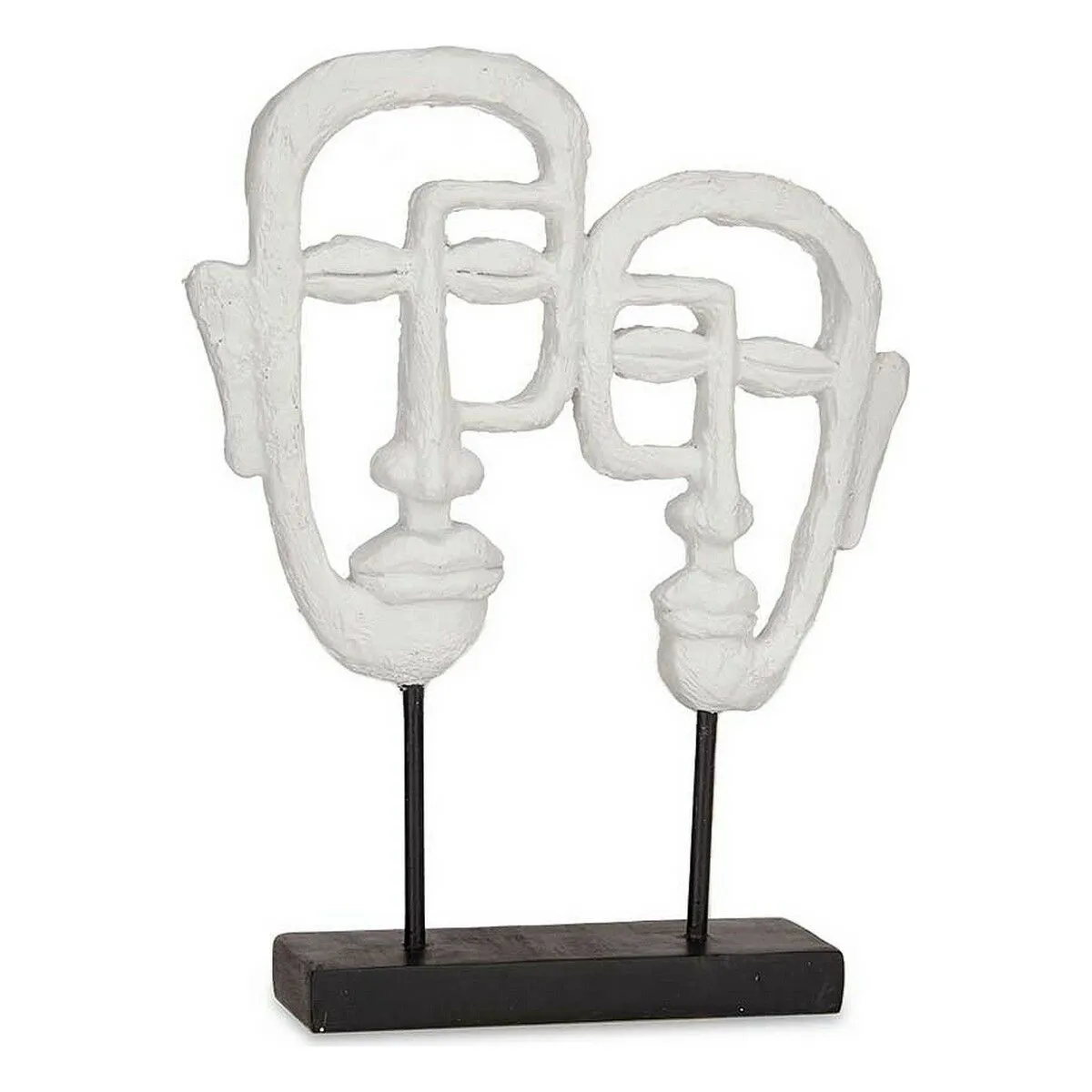 Statua Decorativa Viso Bianco Poliresina (27 x 32,5 x 10,5 cm)