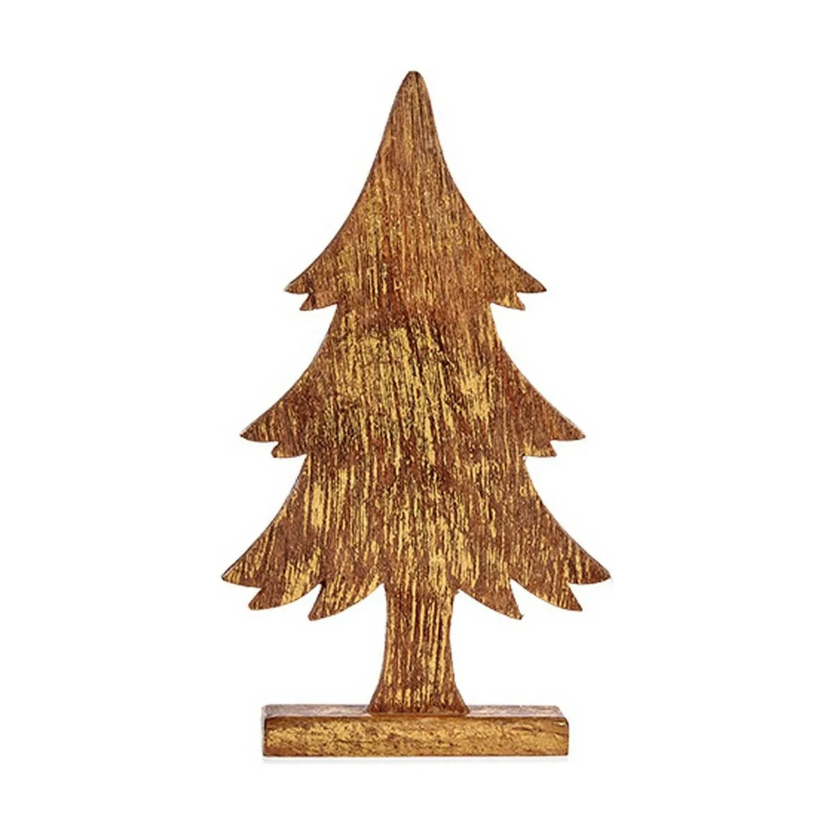 Albero di Natale 5 x 39 x 22 cm Dorato Legno