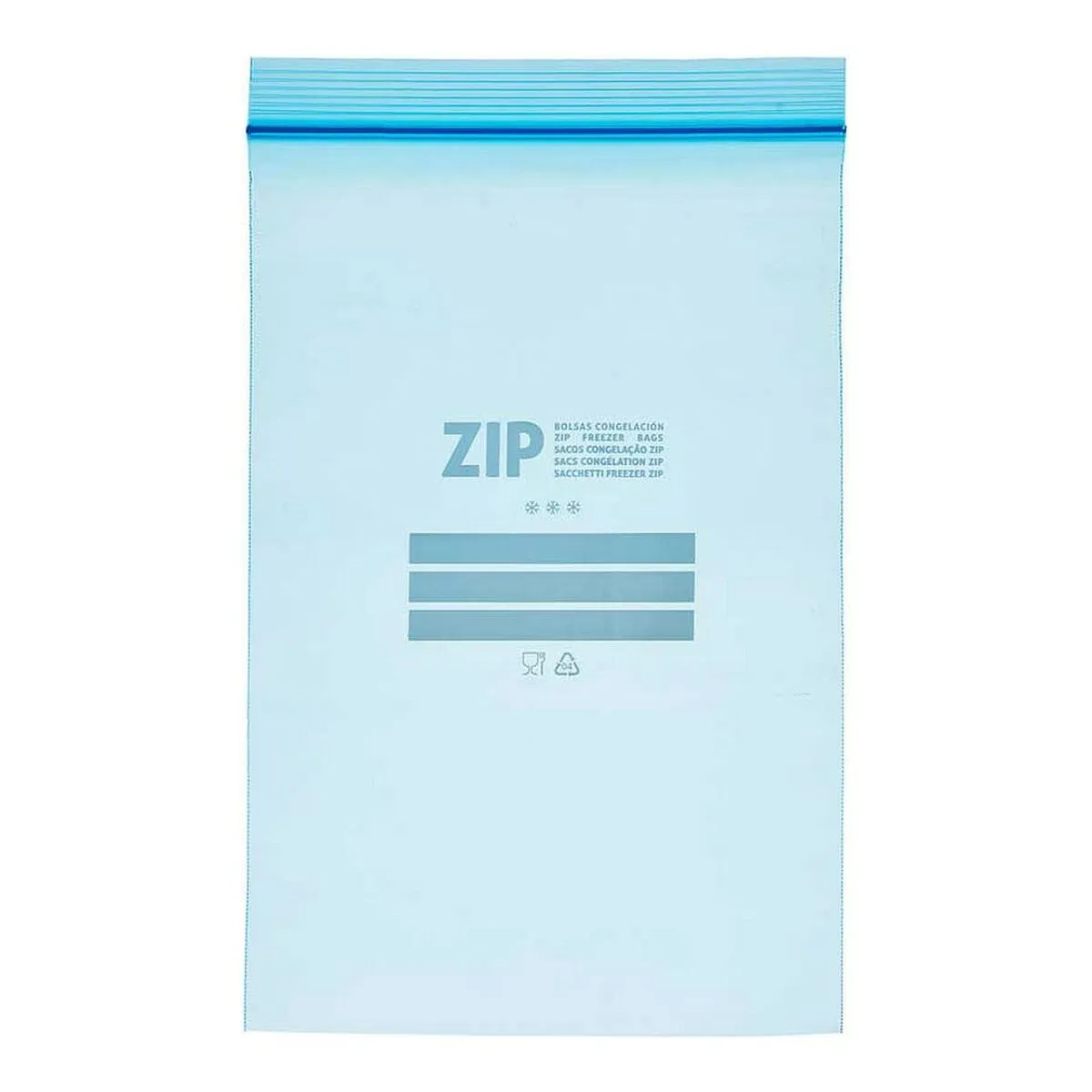 Borsa per congelatore Azzurro Zip (20 uds)